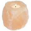 vidaXL Salt Stone Tealight Holders Pink Rock Salt