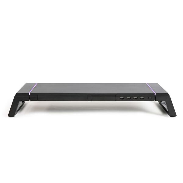 Livoo Computer Stand with Hub Black