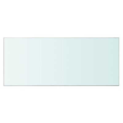 vidaXL Shelf Panel Glass Clear 70x30 cm