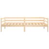 vidaXL Day Bed without Mattress 80x200cm Solid Wood Pine