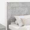 vidaXL Headboard with Headboard Concrete Grey 75 cm Engineered Wood