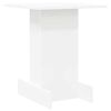 vidaXL End Table White 44.5 x 45 x 55 cm Engineered Wood