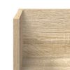 vidaXL Wall Shelves 2 pcs Sonoma Oak 75x16.5x16.5 cm Engineered Wood
