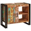 vidaXL Bathroom Sink Cabinet with Door Solid Reclaim wood and Iron