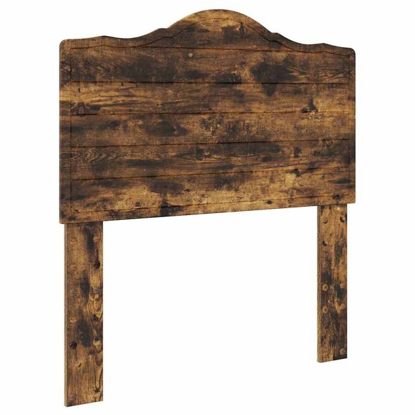 vidaXL Headboard with Headboard Smoked Oak 75 cm Engineered wood