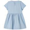 Kids' Dress with Ruffles Soft Blue 104