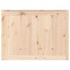 vidaXL Laundry Box 88.5x44x66 cm Solid Wood Pine