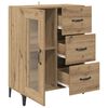 vidaXL Sideboard with Drawer Artisan Oak 69.5 x 34 x 90 cm