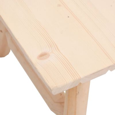 vidaXL Coffee Table 90x50x41 cm Solid Wood Spruce