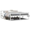 vidaXL Senior Bed with Headboard without Mattress White 180x200 cm Super King