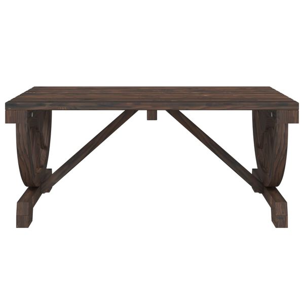 vidaXL Garden Coffee Table 90x50x40 cm Solid Wood Fir
