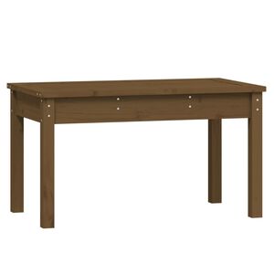 vidaXL Garden Bench Honey Brown 80x44x45 cm Solid Wood Pine