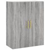 vidaXL Wall Mounted Cabinets 2 pcs Grey Sonoma 69.5x34x90 cm