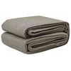 vidaXL Tent Carpet Folding Manual Light Grey 500 x 250 cm Polyethylene
