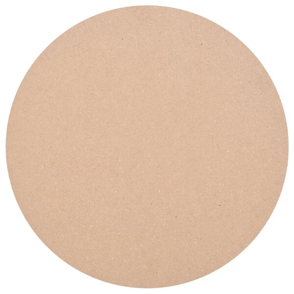 vidaXL Table Top Round MDF 800x18 mm