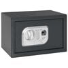 vidaXL Digital Safe with Lock Dark grey 20 x 31 x 20 cm Steel