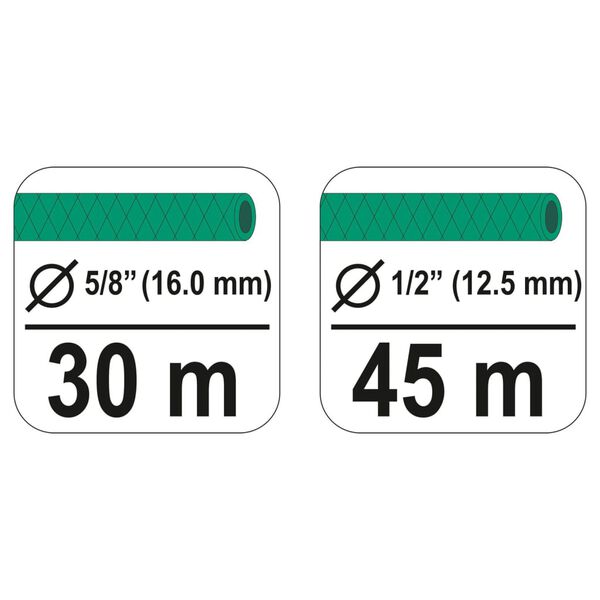 FLO Garden Hose Reel Cart 45 m