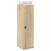 vidaXL Bathroom Cabinet with Roll Holder Sonoma Oak 20.5x22x72 cm