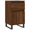 vidaXL Sideboards 2 pcs Brown Oak 40x35x70 cm Engineered Wood
