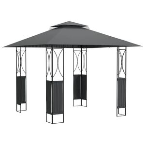 vidaXL Gazebo with Roof Anthracite 300x300x270 cm Steel