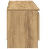 vidaXL TV Cabinet Artisan Oak 102x30x36 cm Engineered Wood