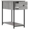vidaXL Bedside Cabinets 2 pcs Grey Sonoma 30x60x60 cm Engineered Wood