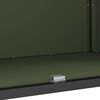 vidaXL Kitchen Storage with Shelf Olive Green 60 x 50 x 92 cm Steel