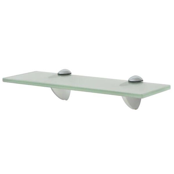 vidaXL Floating Shelves 2 pcs Glass 30x20 cm 8 mm