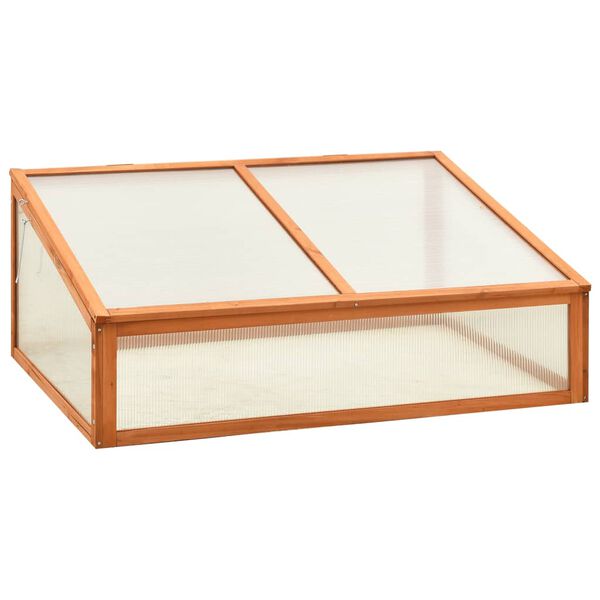 vidaXL Greenhouse 100x65x40 cm Firwood