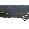 Outwell Double Sleeping Bag Campion Lux Left-Zipper Dark Grey