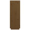 vidaXL Highboard Honey Brown 89x40x116.5 cm Solid Wood Pine