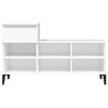 vidaXL Shoe Cabinet White 102x36x60 cm Engineered Wood