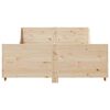 vidaXL Bed Frame without Mattress 150x200 cm King Size Solid Wood Pine