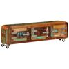 vidaXL TV Cabinet 120x30x37 cm Solid Reclaimed Wood