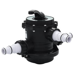 vidaXL Multiport Valve for Sand Filter ABS 1,5" 6-way