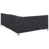 vidaXL Furniture Cover Black 250 x 180 x 80 cm 420D Oxford Fabric