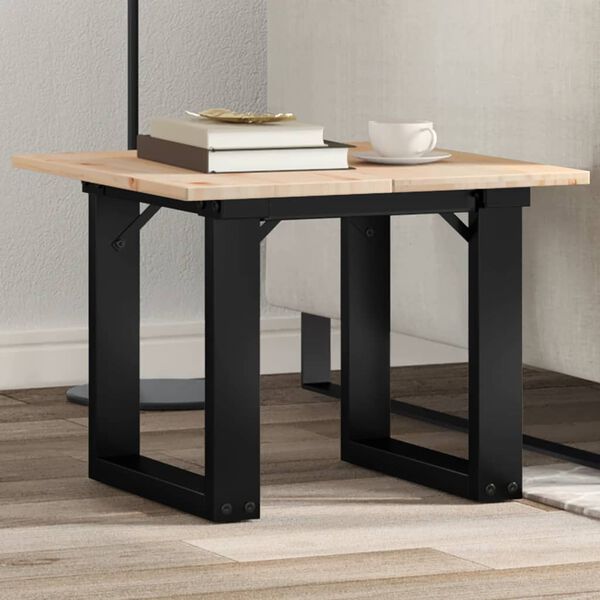 vidaXL Coffee Table Legs O-Frame 40x40x33 cm Steel