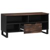 vidaXL TV Units with Drawer Walnut 105 x 33 x 46 cm Engineered wood