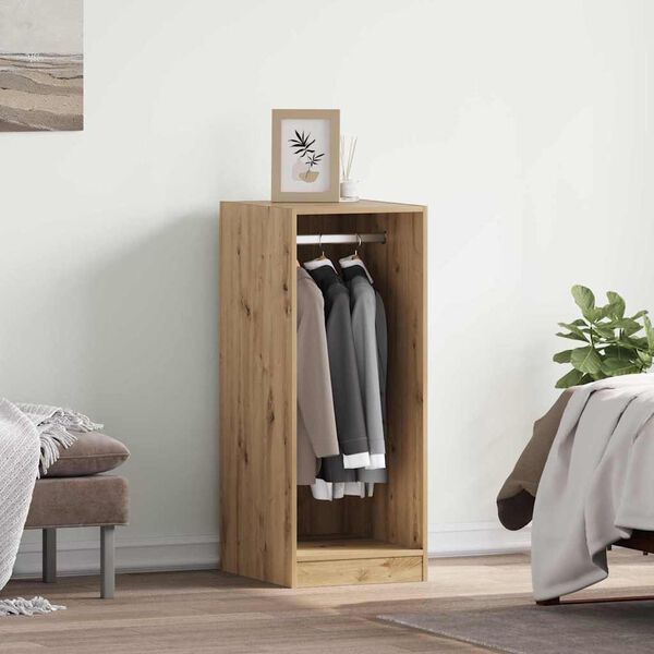 vidaXL Wardrobe Artisan oak 41 x 48 x 102 cm Engineered wood