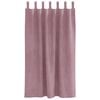vidaXL Blackout Curtains 2 pcs Dark Pink 140 x 175 cm Velvet