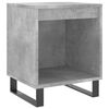 vidaXL Bedside Cabinets 2 pcs Concrete Grey 40x35x50 cm Engineered Wood