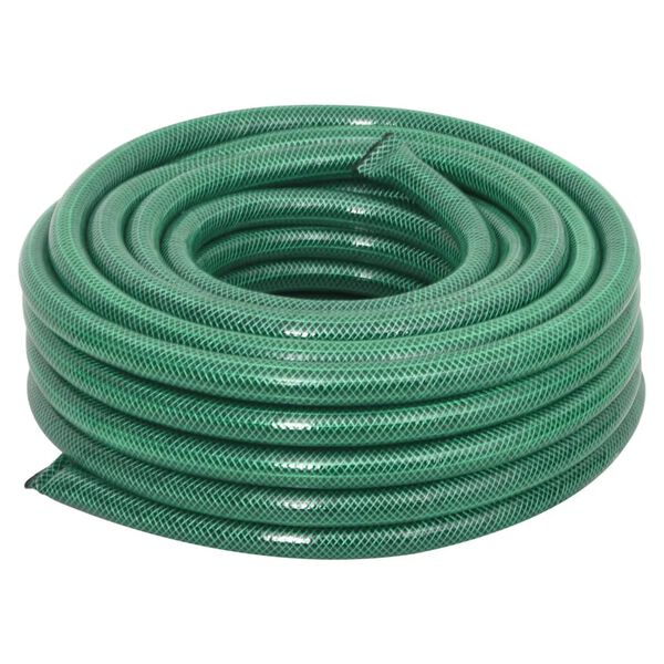 vidaXL Garden Hose Green 0.75" 50 m PVC