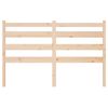 vidaXL Bed Headboard 126x4x100 cm Solid Wood Pine