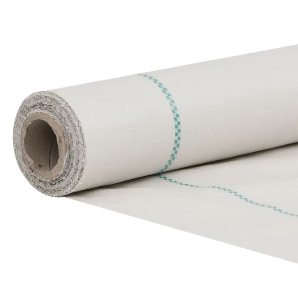 vidaXL Weed Membrane White 1x25 m PP