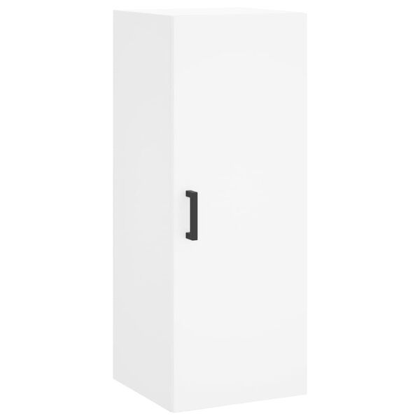 vidaXL Wall Mounted Cabinet White 34.5x34x90 cm
