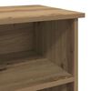 vidaXL TV Cabinet Artisan Oak 99.5 x 35.5 x 48 cm Engineered Wood