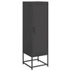 vidaXL Highboard Black 36x39x123 cm Steel