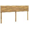 vidaXL Live Edge Headboard ROSTOCK White 180 cm Solid Acacia Wood