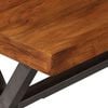 vidaXL Coffee Table Solid Wood with Honey Finish 100x50x50 cm