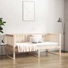 vidaXL Day Bed without Mattress 100x200 cm Solid Wood Pine